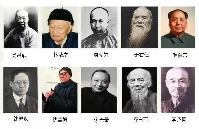 20世纪十大杰出书法家，启功落选！