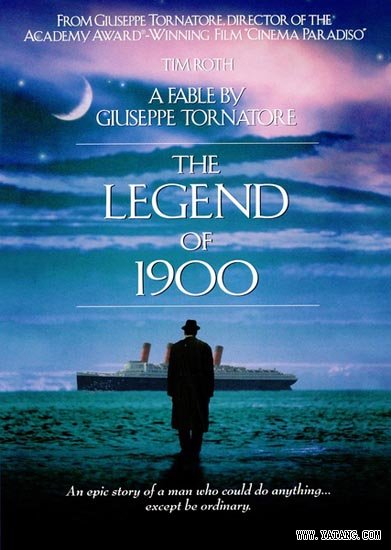 《海上钢琴师》(The Legend of 1900)海报
